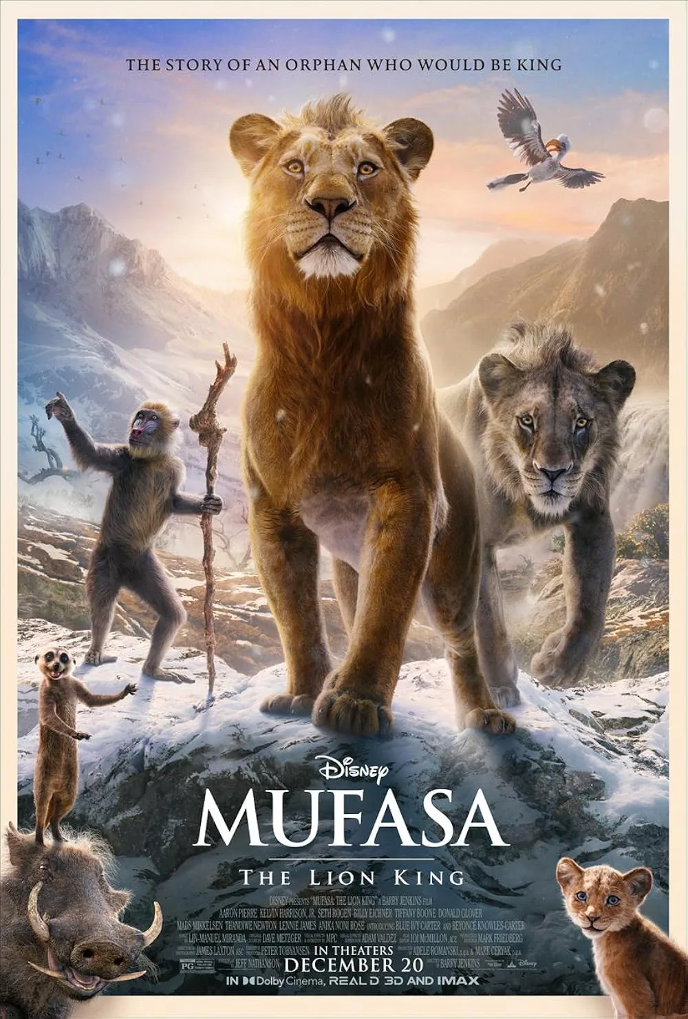 فیلم موفاسا: شیر شاه (Mufasa: The Lion King 2024) | زیرنویس فارسی