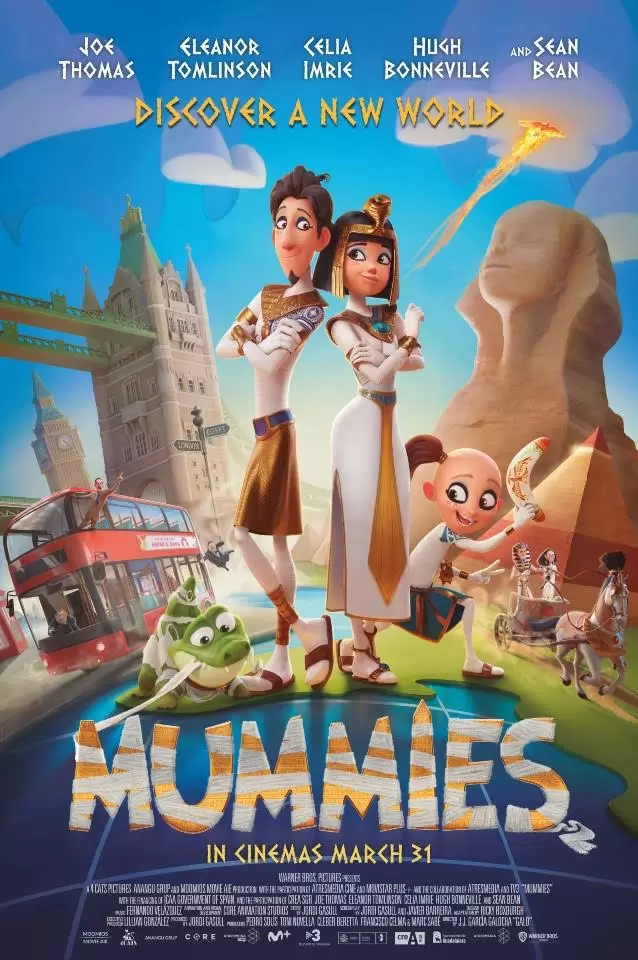 دانلود انیمیشن Mummies 2023 با دوبله فارسی