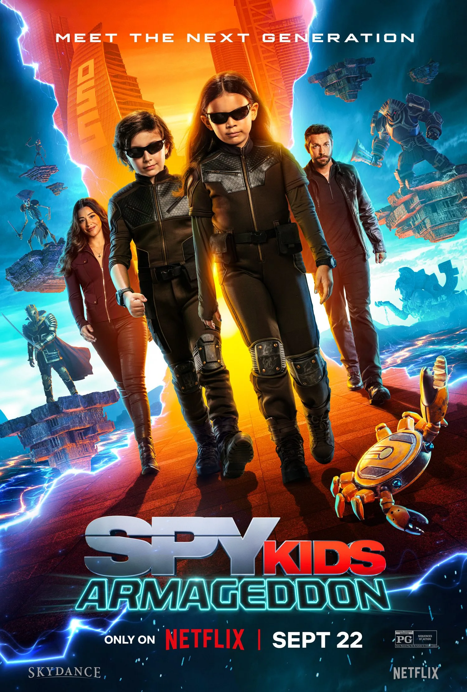 فیلم Spy Kids: Armageddon 2023 بچه های جاسوس: آرماگدون