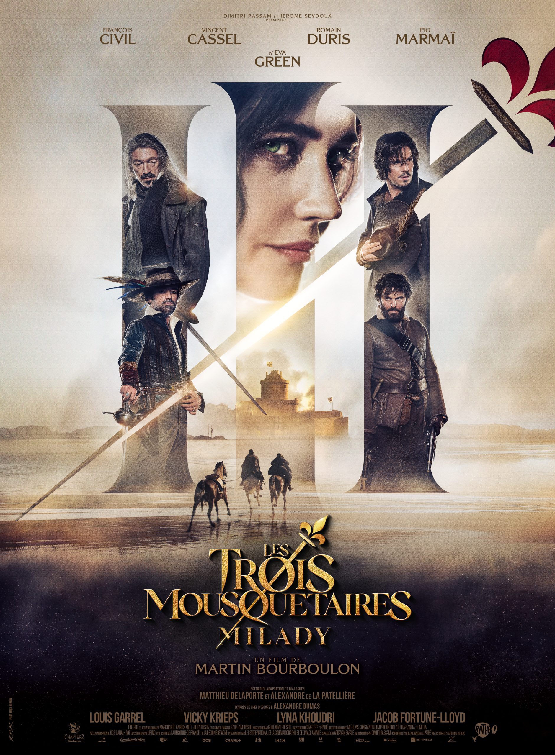 فیلم سه تفنگدار: میلادی (The Three Musketeers – Part II: Milady 2023)