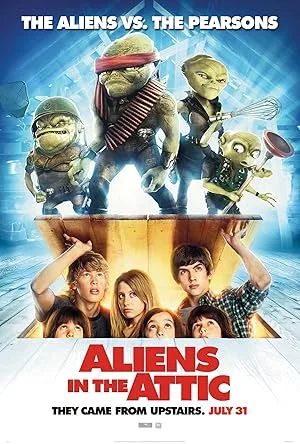 فیلم بیگانگان زیرشیروانی (Aliens in the Attic 2009)