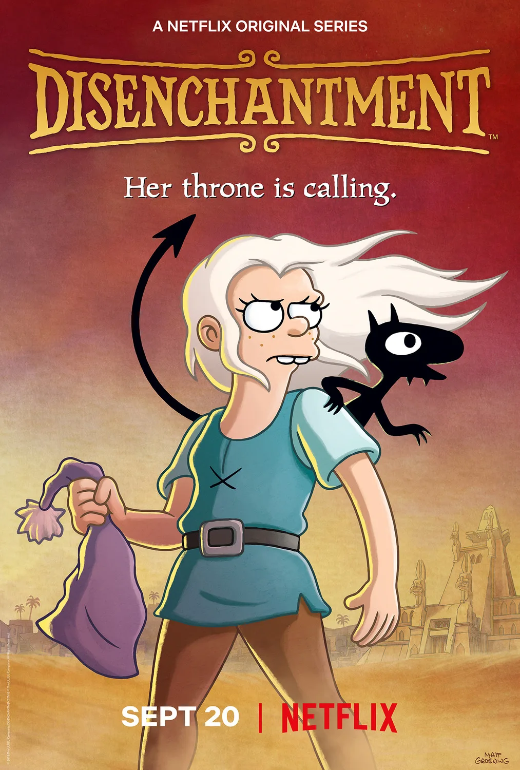 انیمیشن طلسم شدگان (Disenchantment 2018)