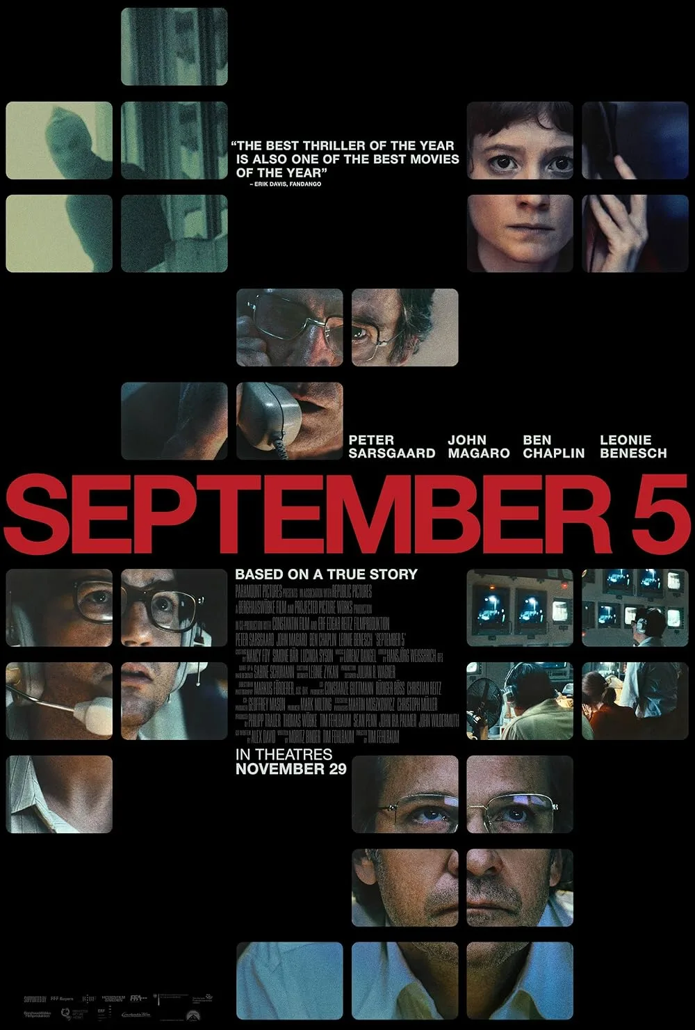 فیلم پنج سپتامبر (September 5 2024)