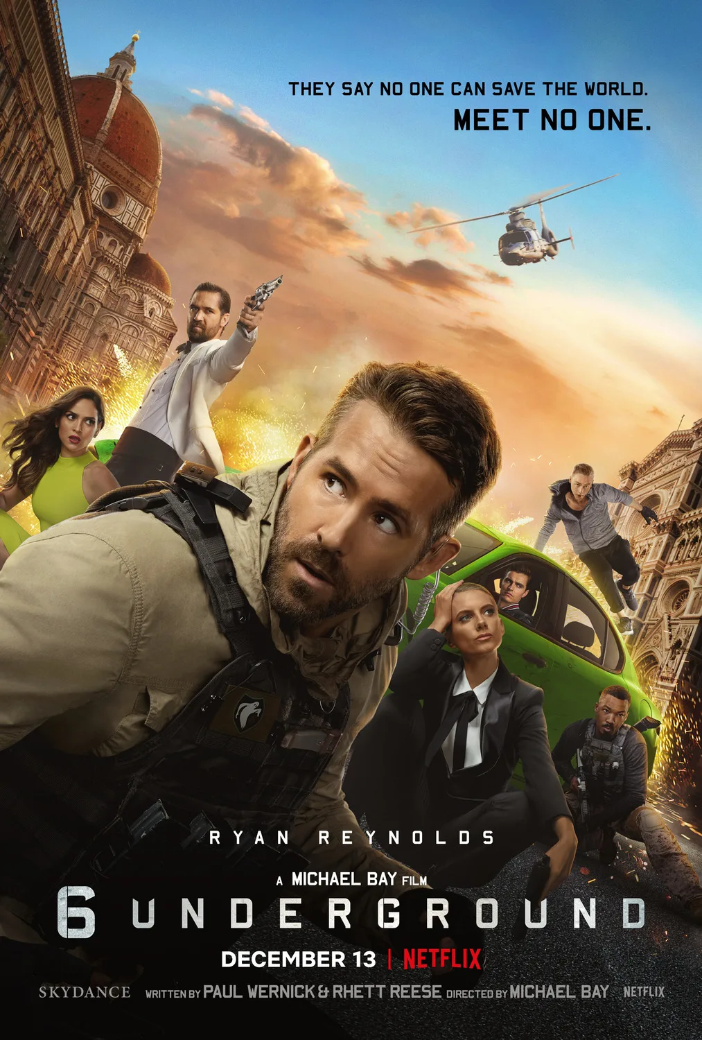 فیلم شش زیرزمینی (6 Underground 2019) | زیرنویس فارسی