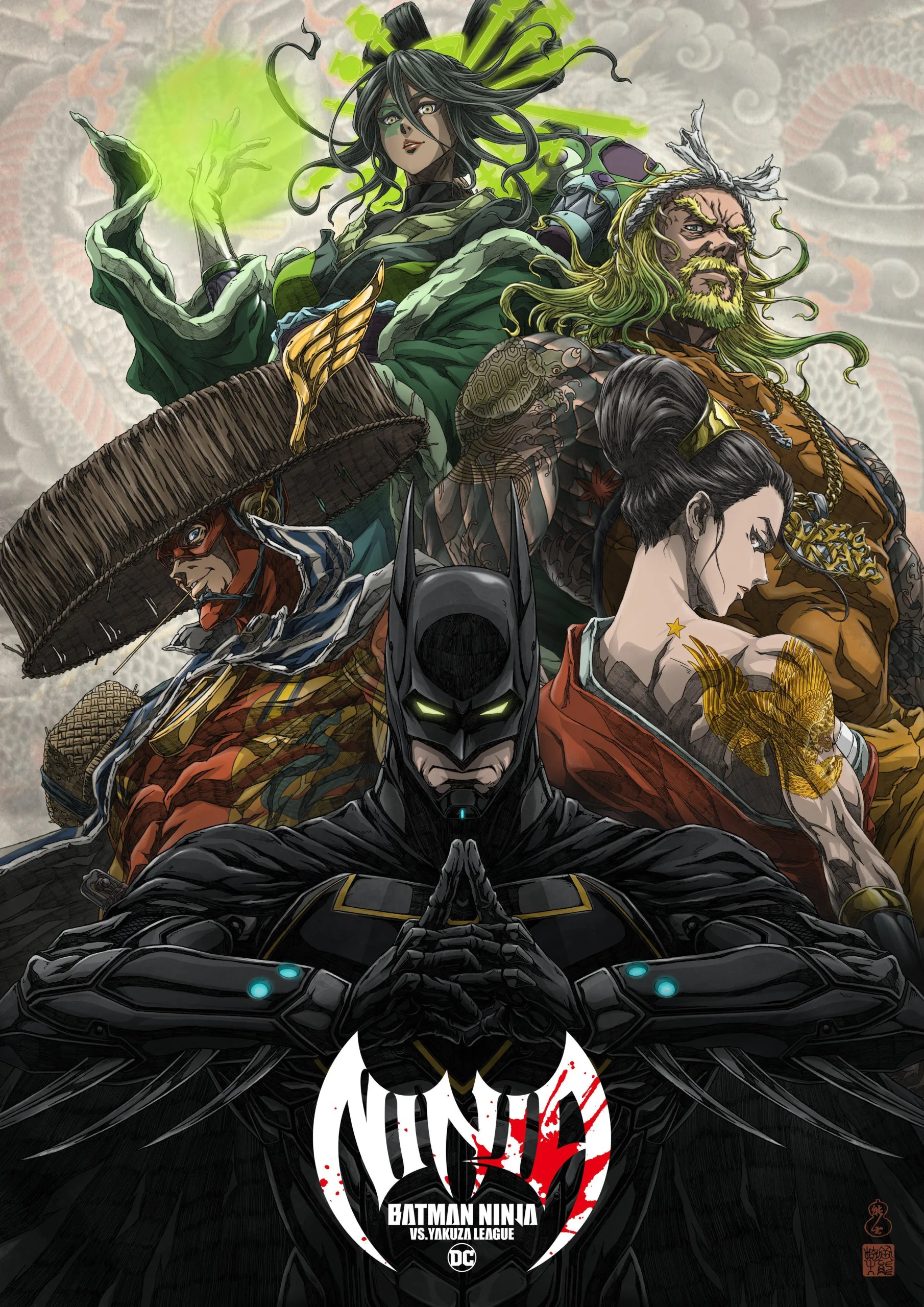انیمه بتمن نینجا در برابر لیگ یاکوزا (Batman Ninja vs. Yakuza League 2025) | زیرنویس فارسی