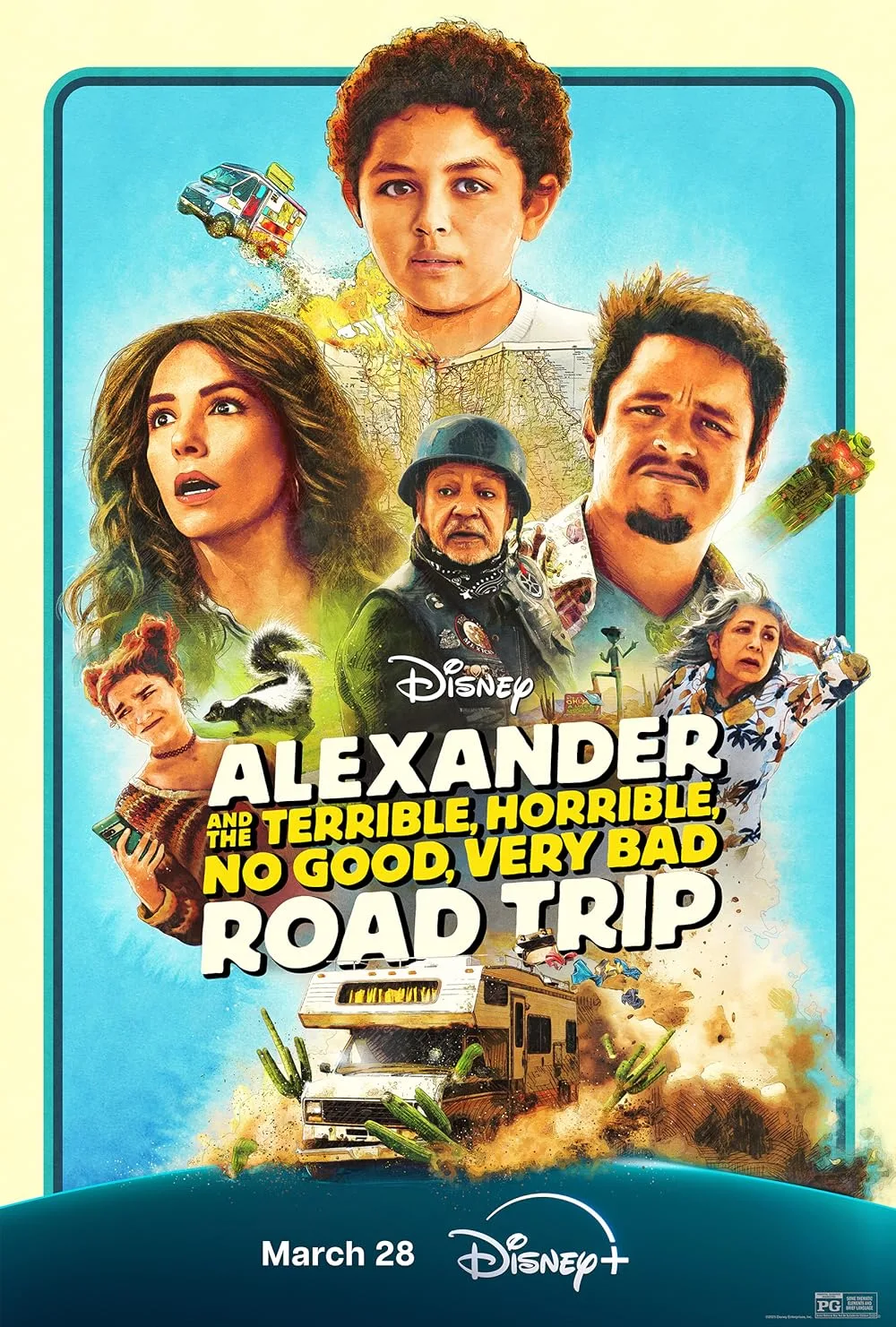 فیلم Alexander and the Terrible, Horrible, No Good, Very Bad Road Trip 2025 | زیرنویس فارسی