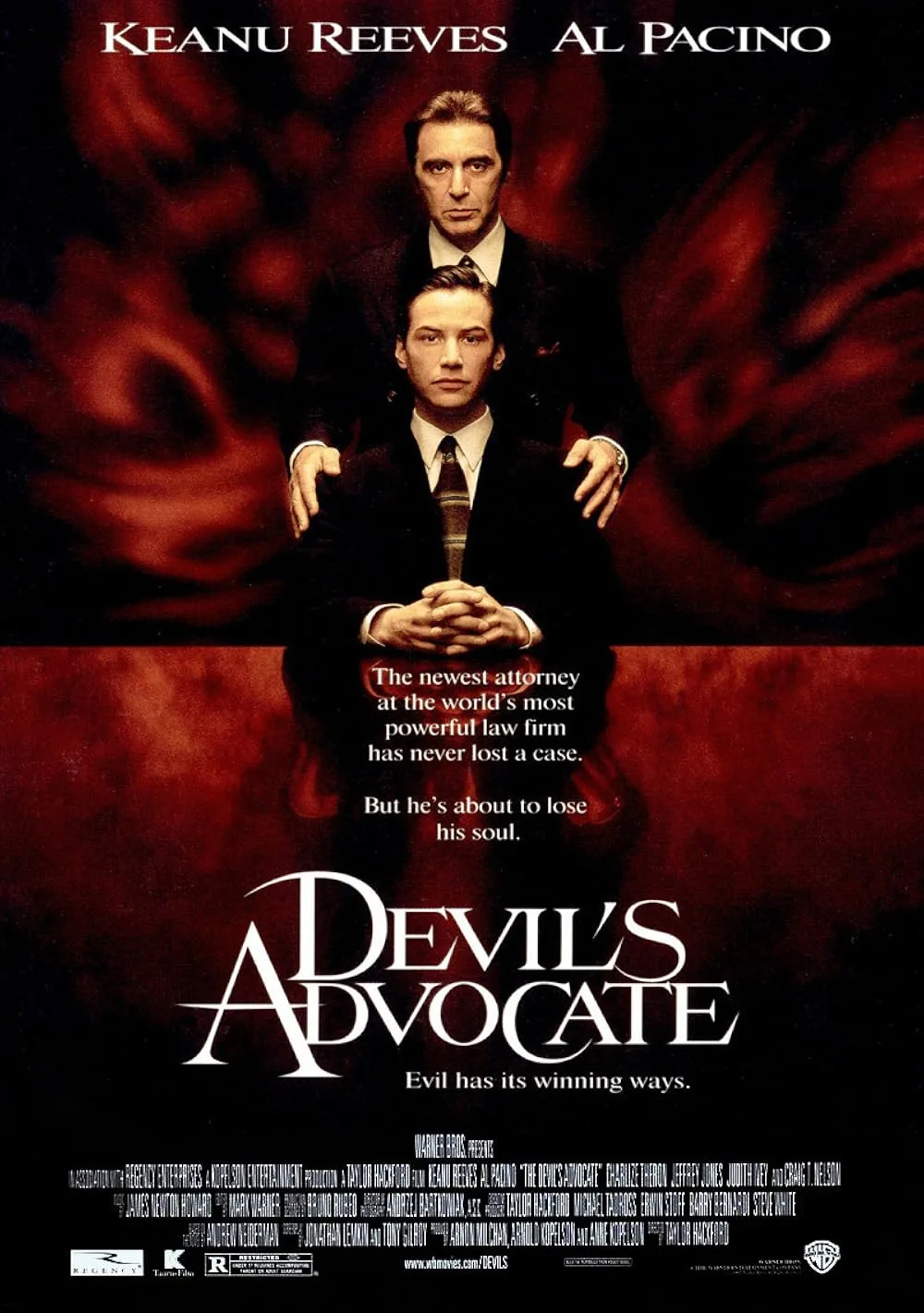 فیلم وکیل مدافع شیطان (The Devil’s Advocate 1997) | زیرنویس فارسی
