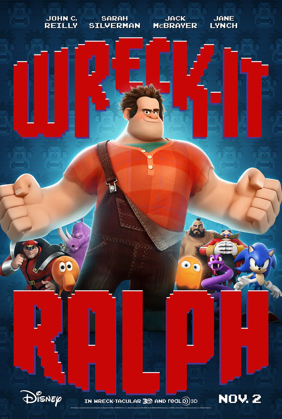 انیمیشن رالف خرابکار (Wreck-It Ralph 2012) | دوبله و زیرنویس فارسی