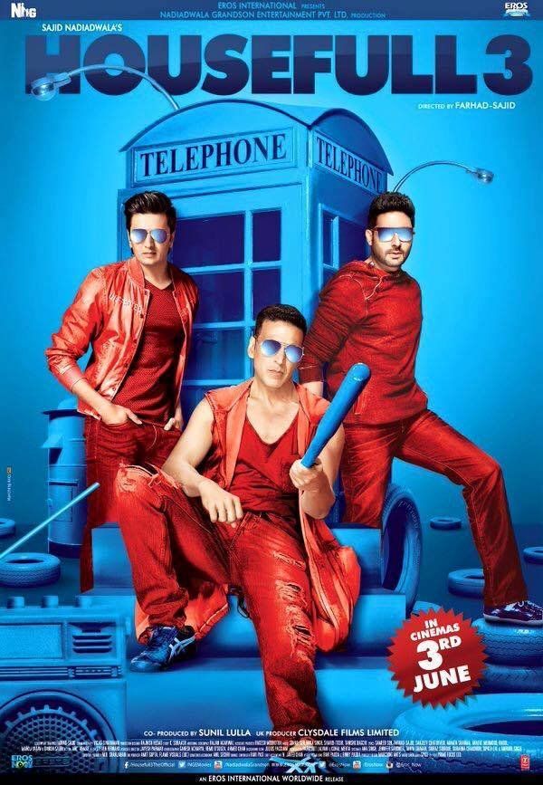 فیلم هندی Housefull 3 2016 (خانه شلوغ ۳) | زیرنویس فارسی