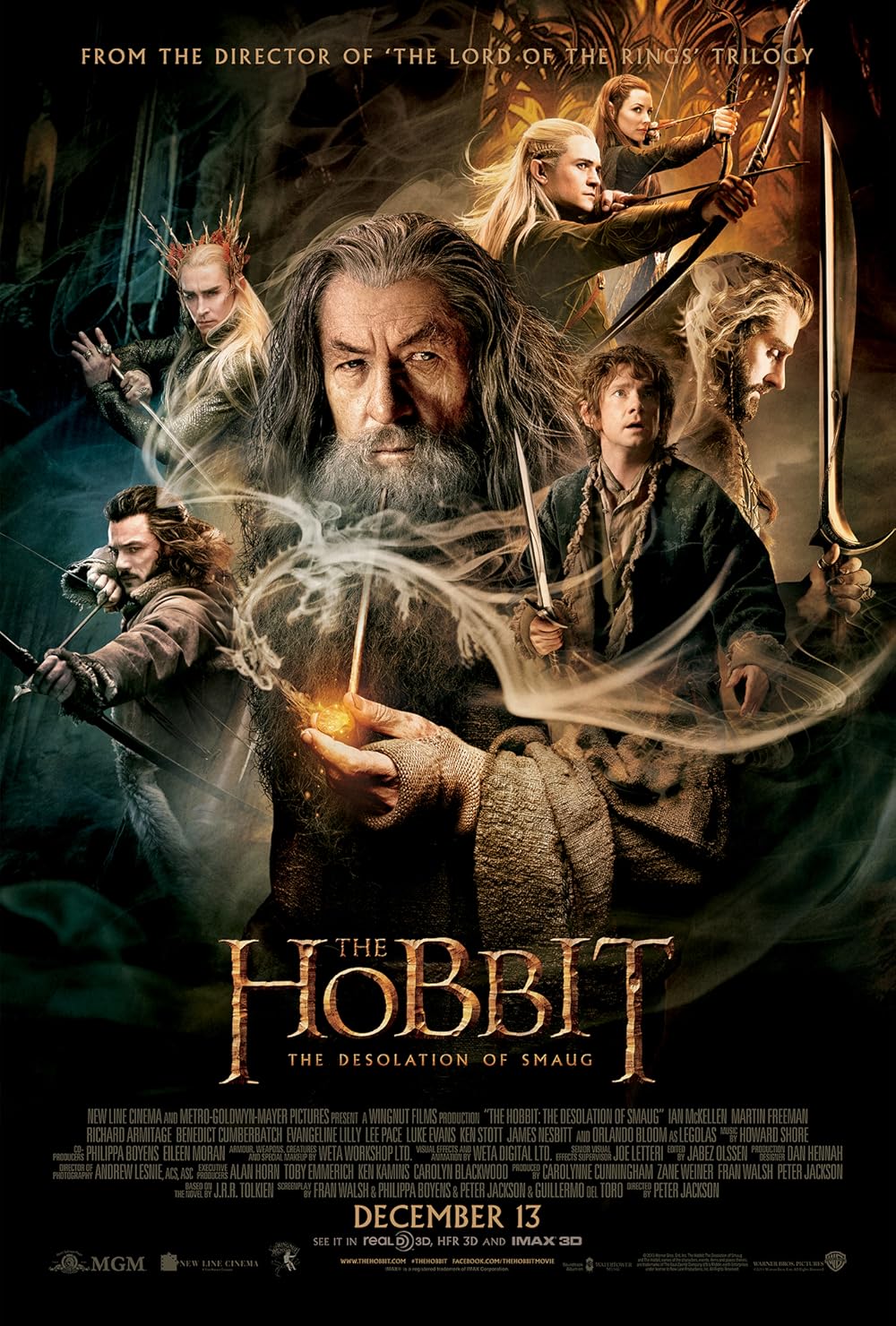 فیلم The Hobbit: The Desolation of Smaug 2013 (هابیت ۲: ویرانی اسماگ) | زیرنویس فارسی