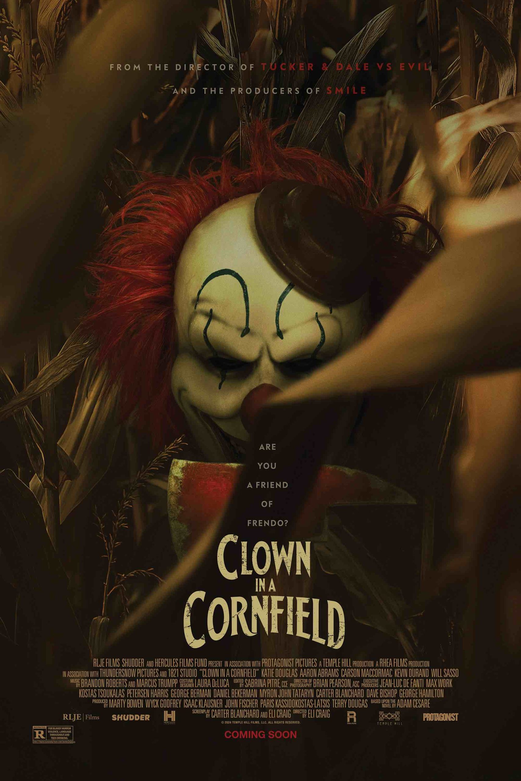 فیلم Clown in a Cornfield 2025 (دلقک در مزرعه ذرت) | زیرنویس فارسی